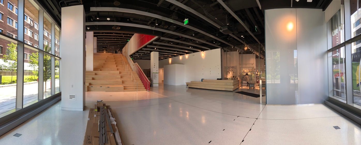 The First Floor Commons space at the MIT Museum