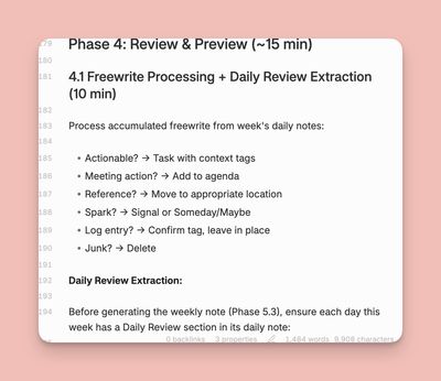 Weeknotes 2532 - The Sunday Sprint